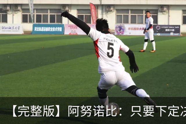【完整版】阿努诺比：只要下定决心就无所不能 我们证明了这点